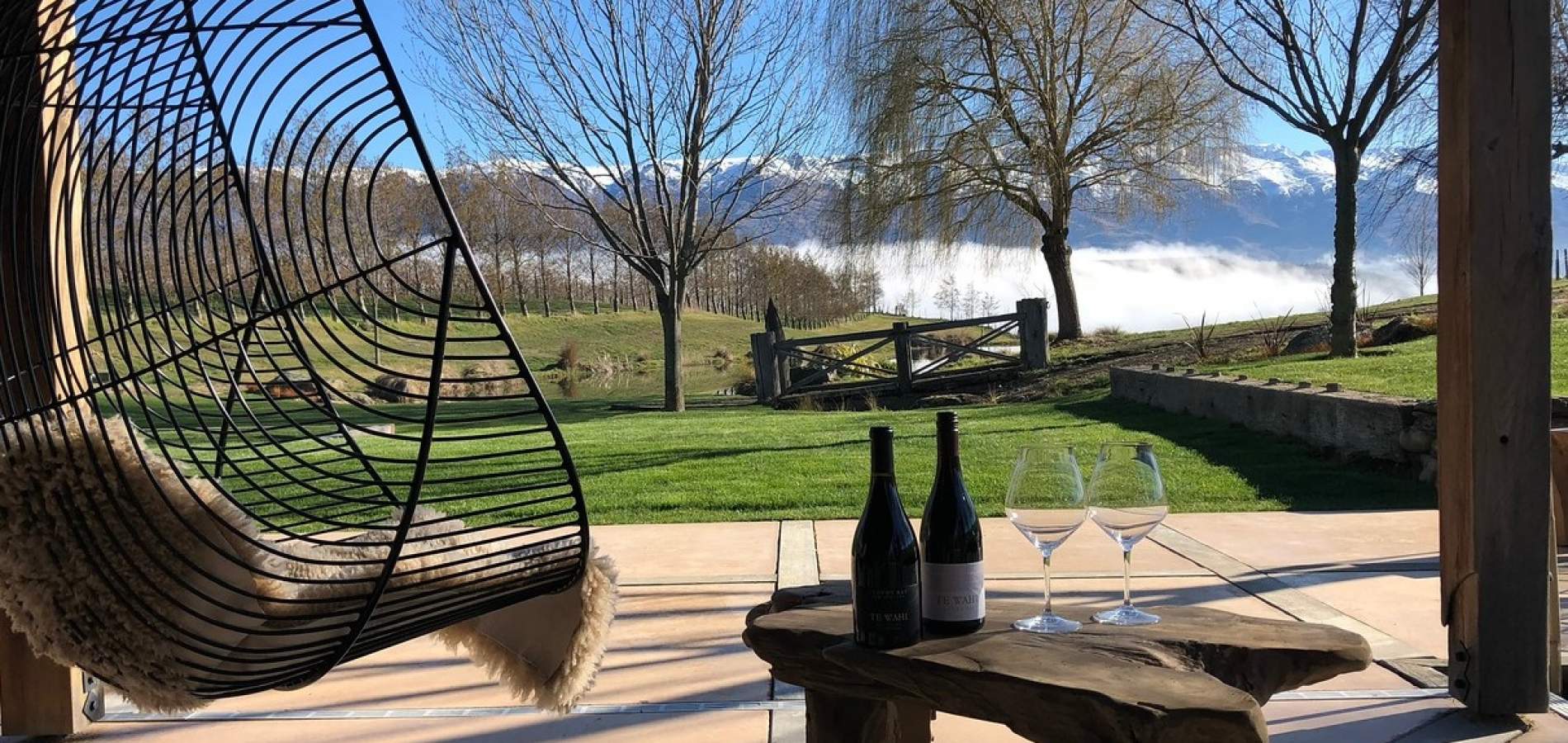 Cloudy Bay Wine on the patio v3