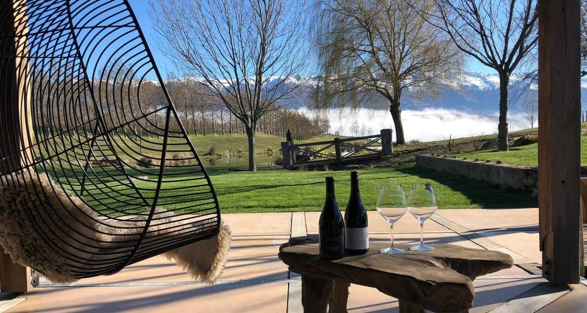 Cloudy Bay Wine on the patio v3