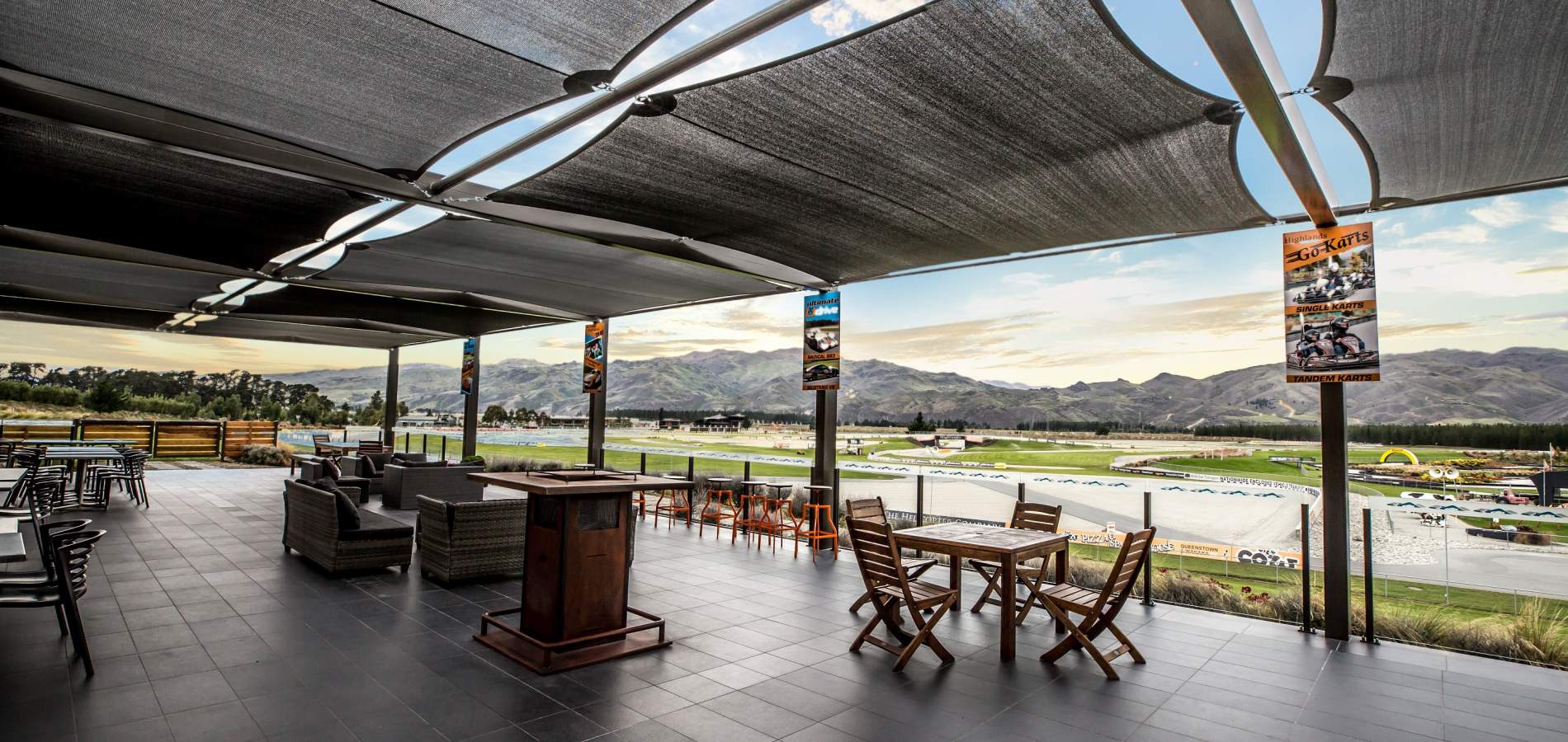 Highlands Cafe deck outdoors