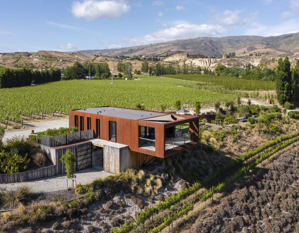 Te Kano Cellar Door Drone Shot