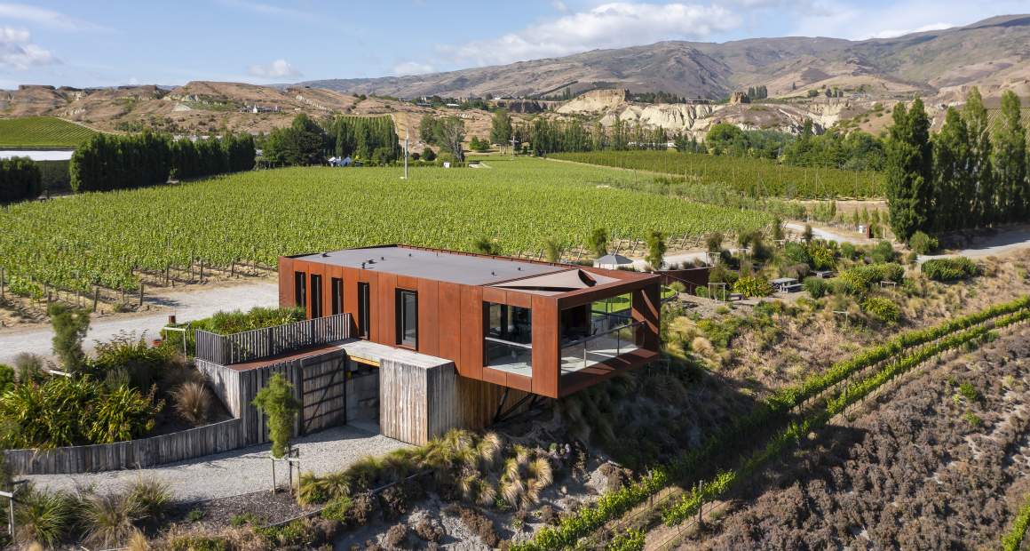 Te Kano Cellar Door Drone Shot