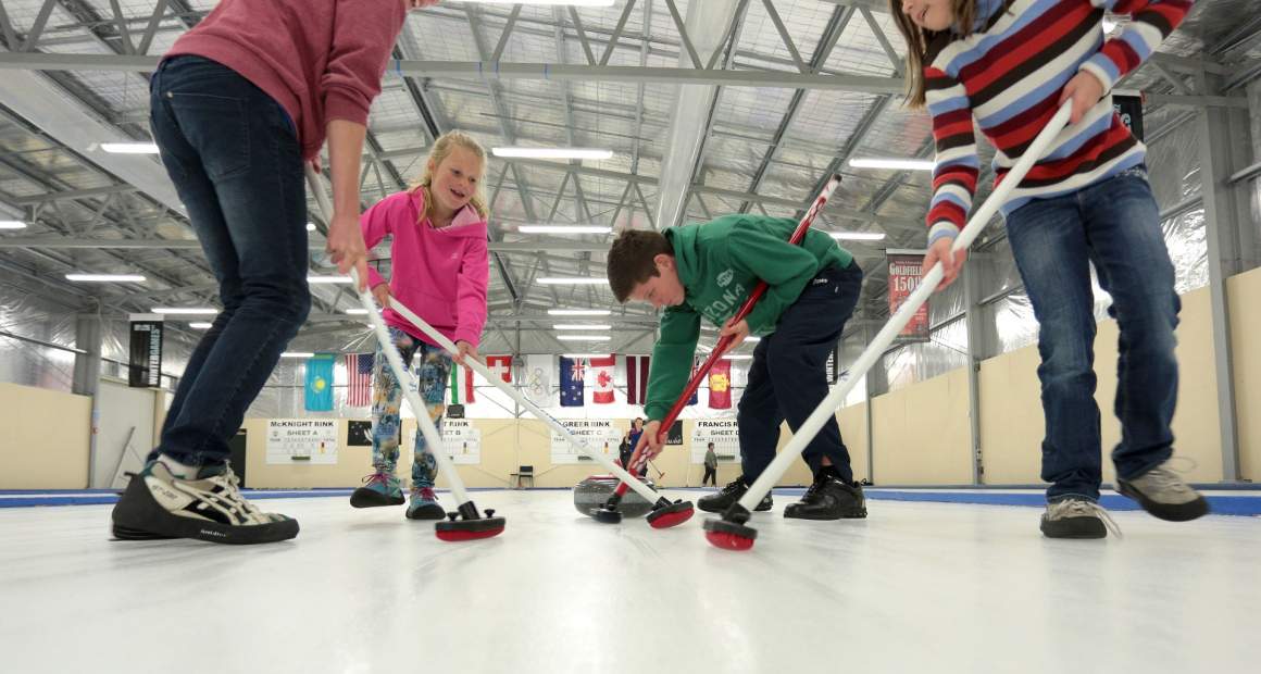 Curling in Naseby Fun for all the family