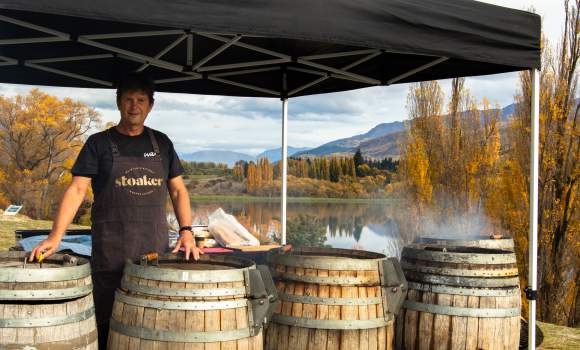 photo.1 a man and his barrels